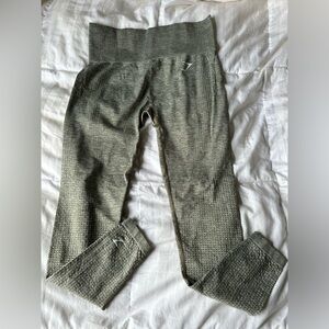 Green gymshark seamless legging